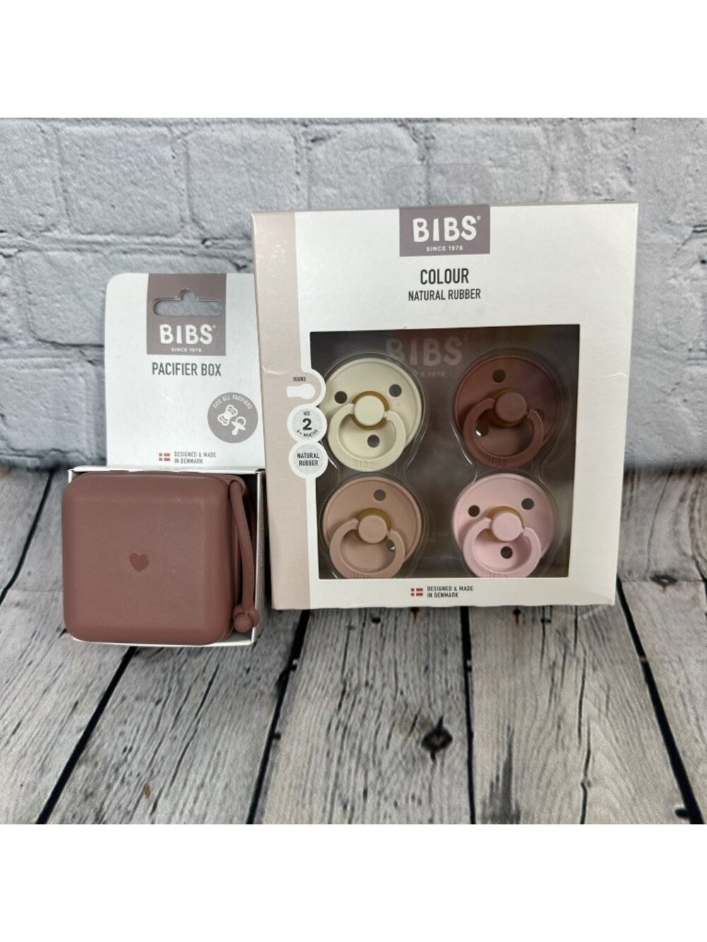 Bibs Colour Latex Pacifier - Size 2: 6-18 Months With Box